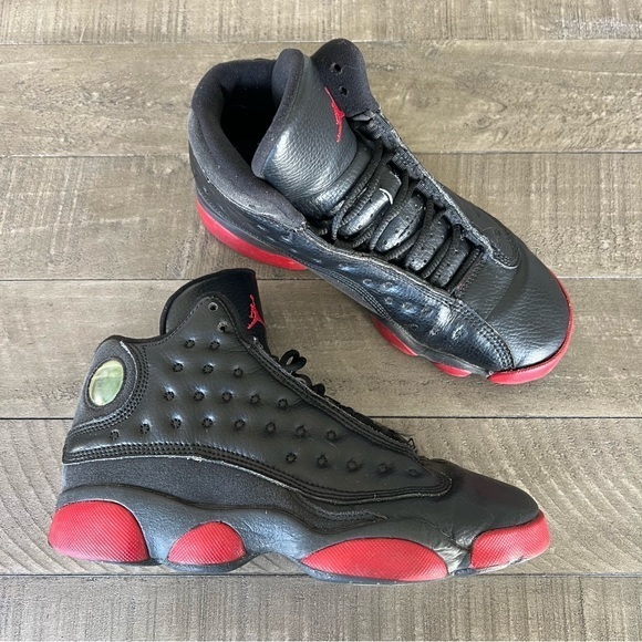 Jordan Other - Nike Air Jordan XIII Retro 13 Dirty Bred High Top Youth Size 4Y Shoes 414574-033